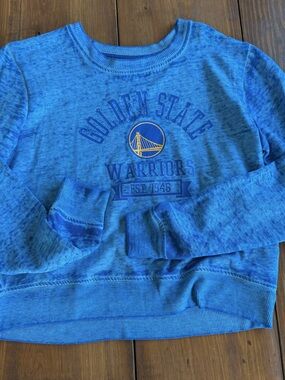 NBA Blue Pullover Crewneck Sweatshirt